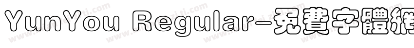 YunYou Regular字体转换